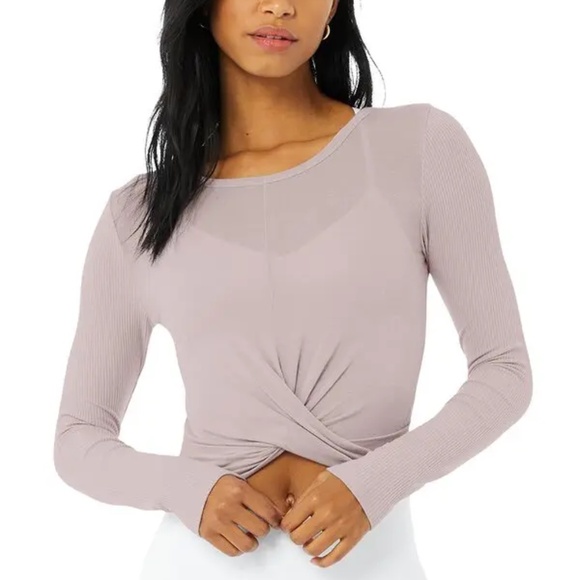 ALO Yoga Tops - Alo Yoga COVER LONG SLEEVE TOP